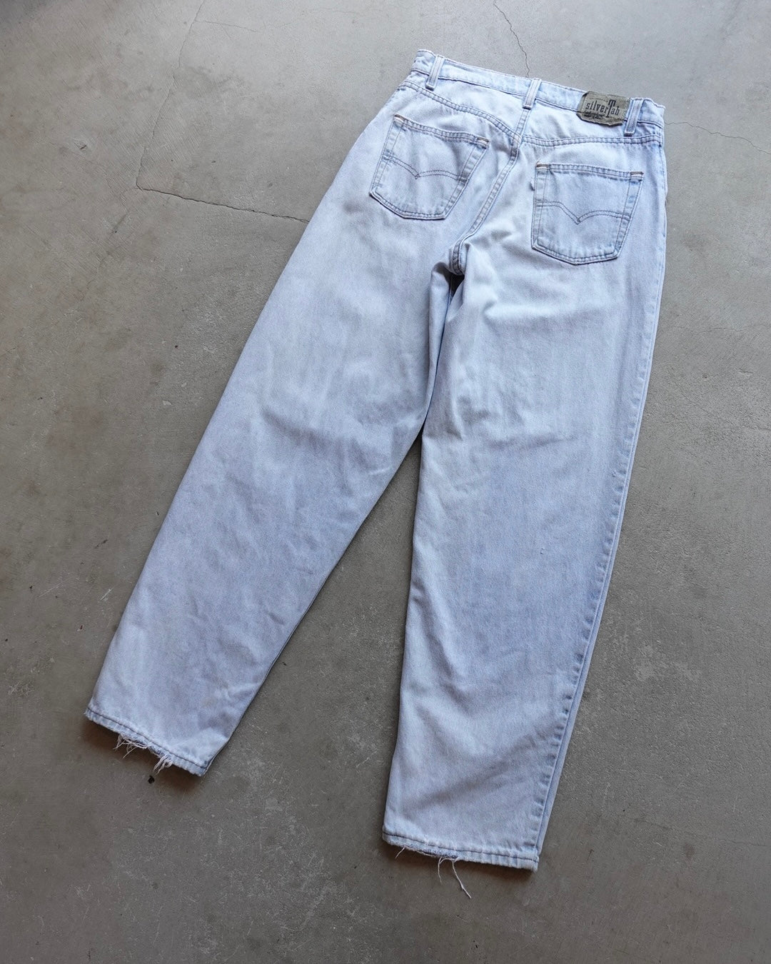 90s Levi's SilverTab Baggy Denim W30 L32 / Made in USA
