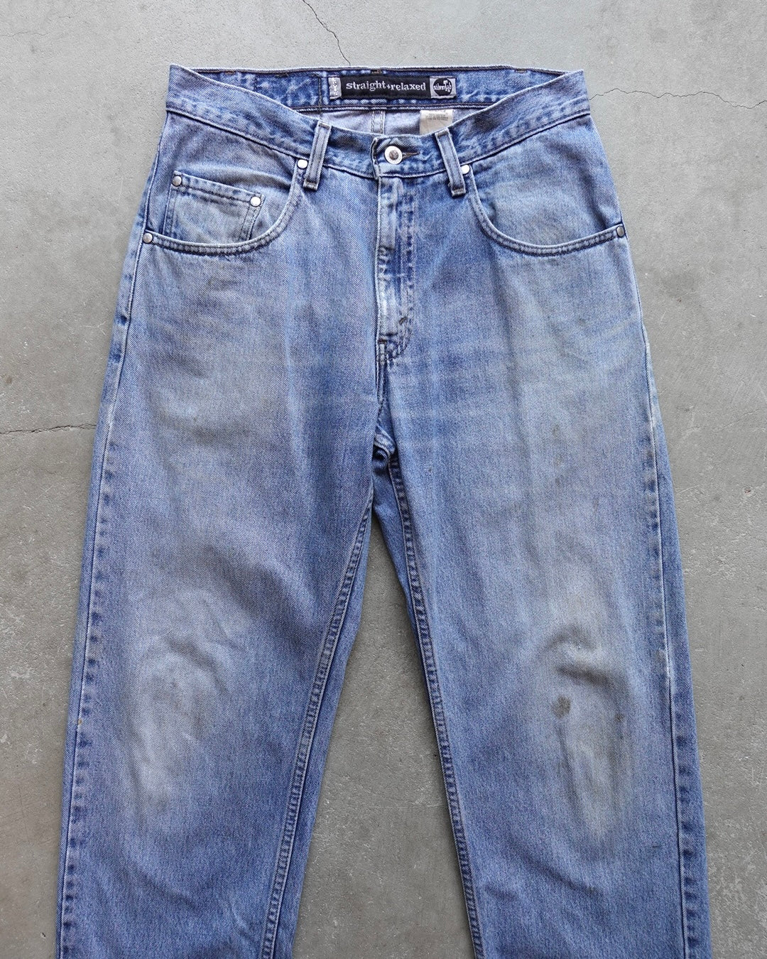 90s Levi's SilverTab Straight + Relaxed Denim W30 L30