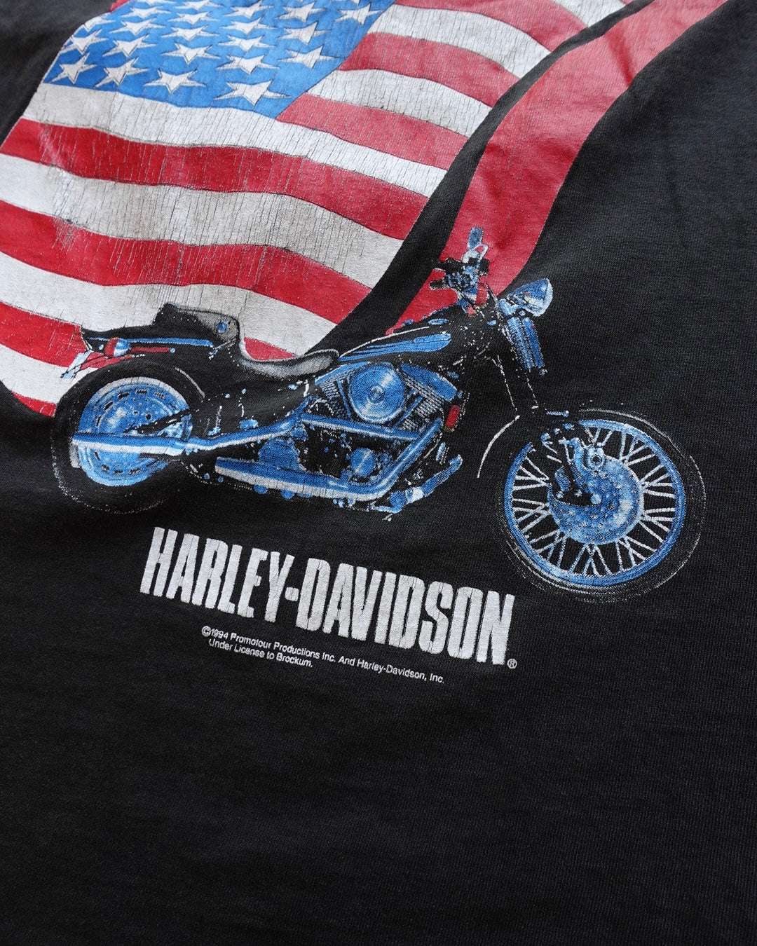 94 Rolling Stones × Harley-Davidson Lip & Tongue Tee