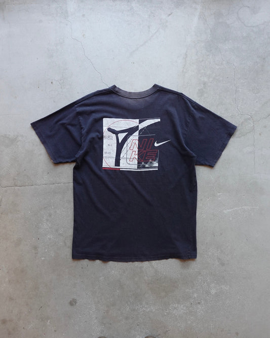 90s Nike Circle Swoosh Tee Back Graphic
