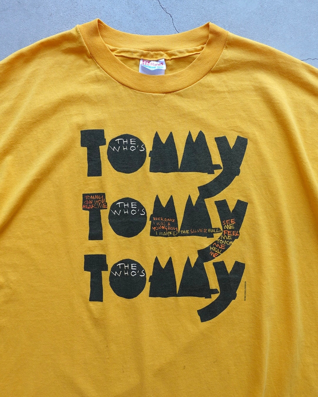 90s The Who's Tommy Musical T-Shirt / Made in USA