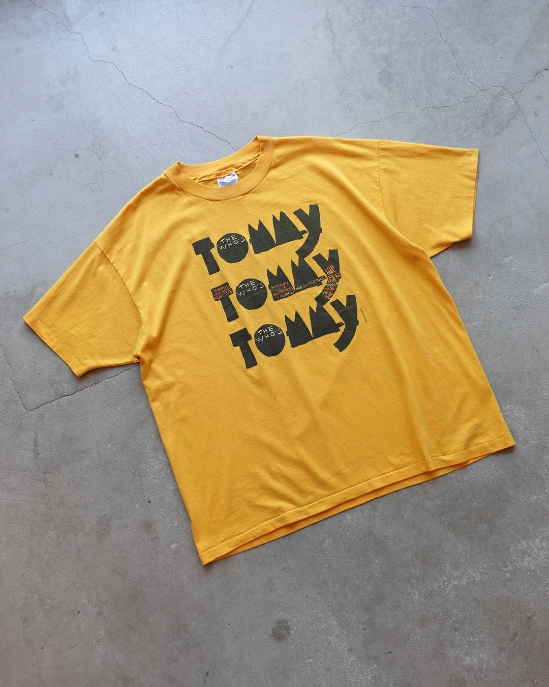 90s The Who's Tommy Musical T-Shirt / Made in USA