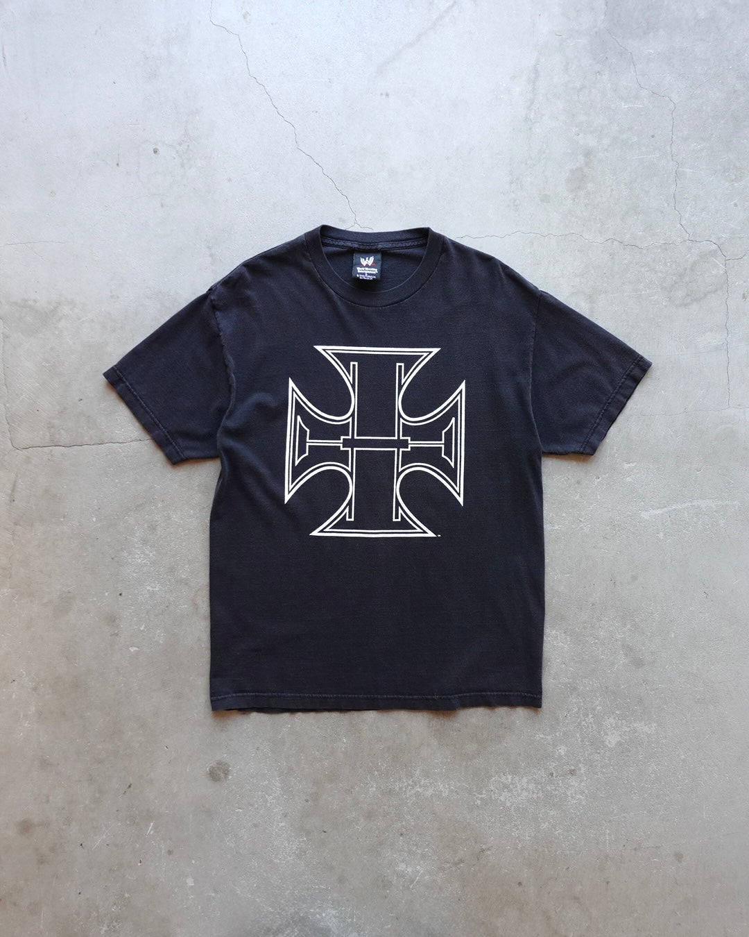 00s WWE Triple H Iron Cross Tee "No Hype Necessary"