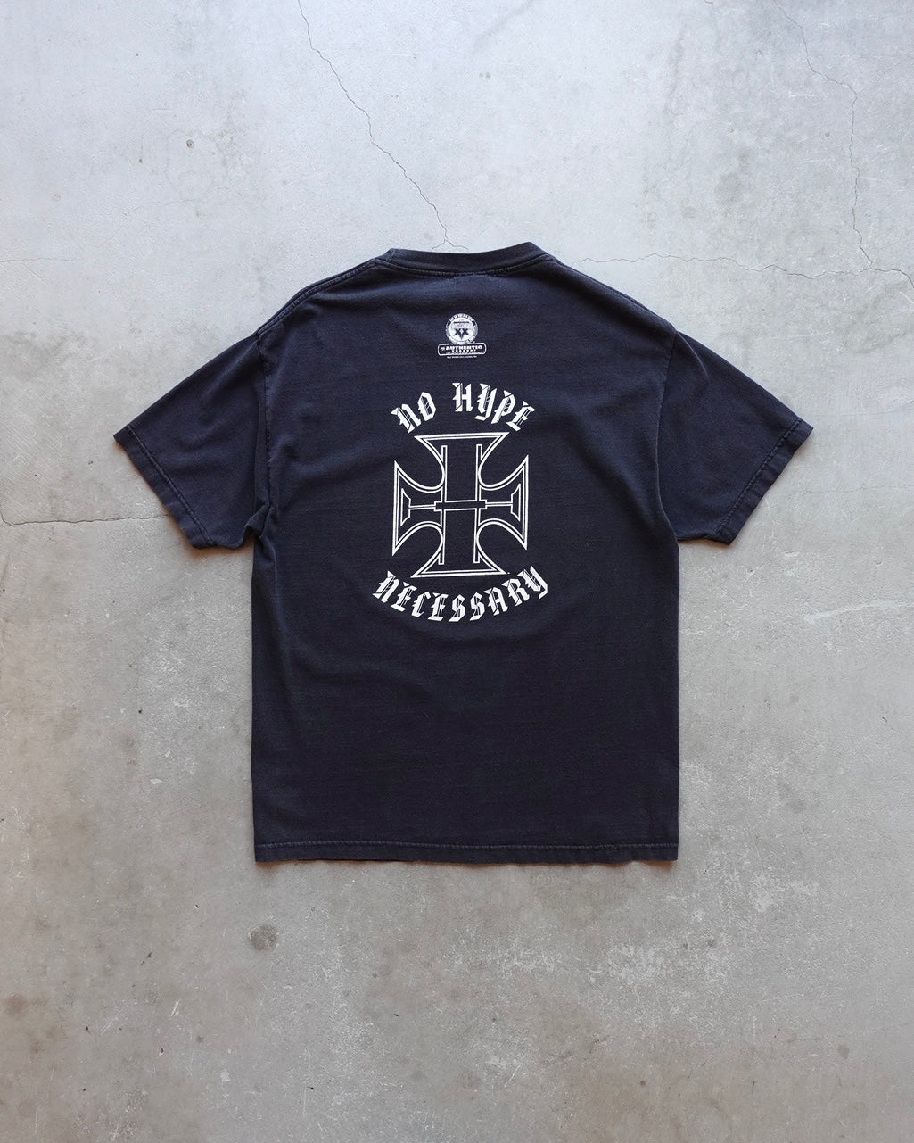 00s WWE Triple H Iron Cross Tee "No Hype Necessary"