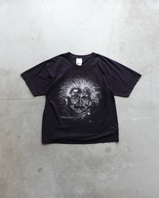 90s Einstein Galaxy Graphic T-Shirt