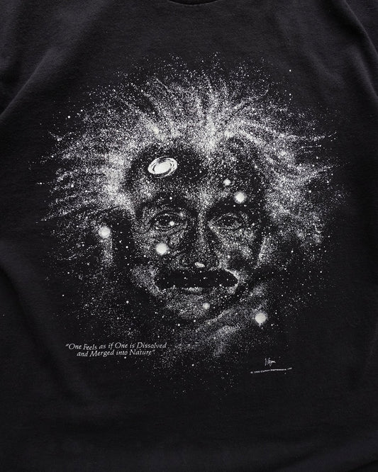 90s Einstein Galaxy Graphic T-Shirt