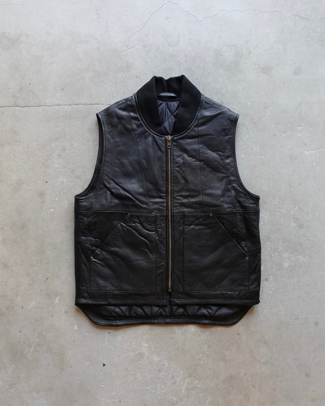 Remake Leather Vest