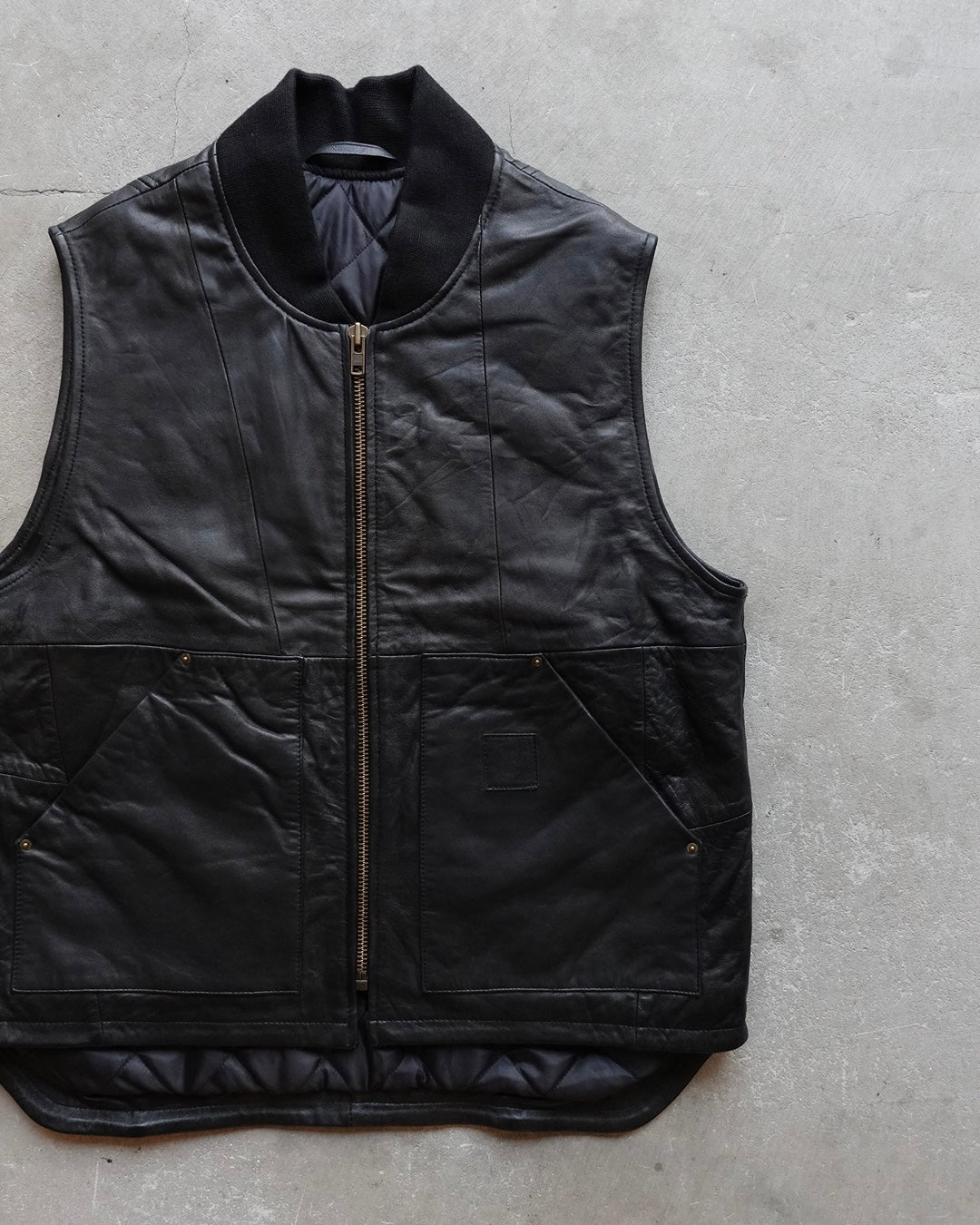 Remake Leather Vest