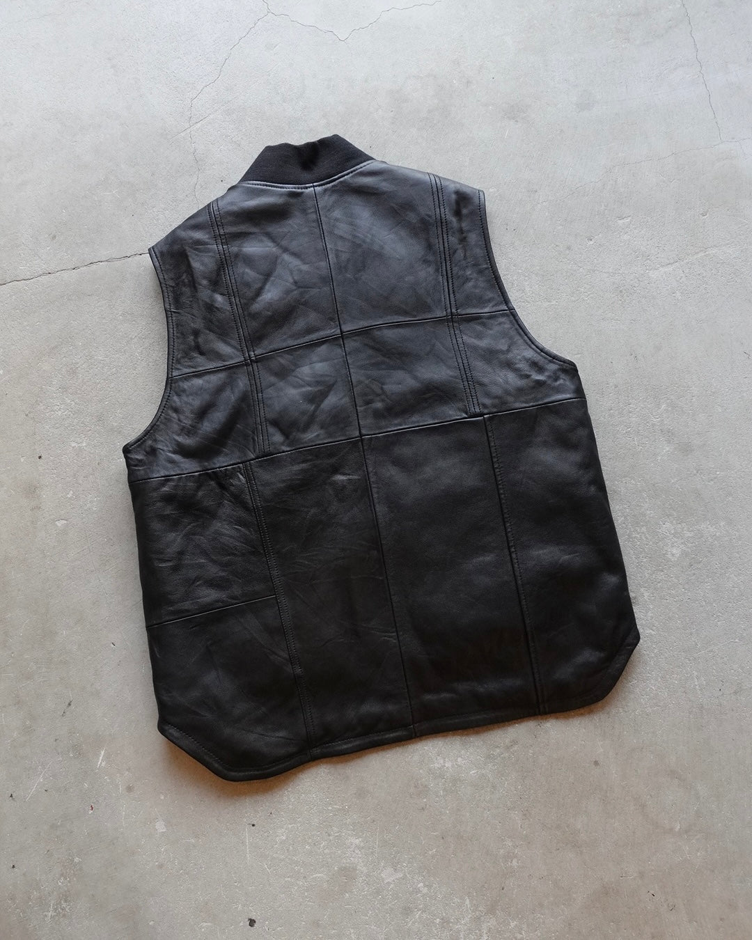 Remake Leather Vest