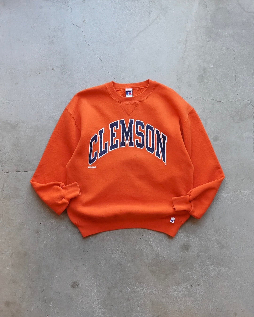 90s Russell Athletic Crewneck Sweat "CLEMSON"
