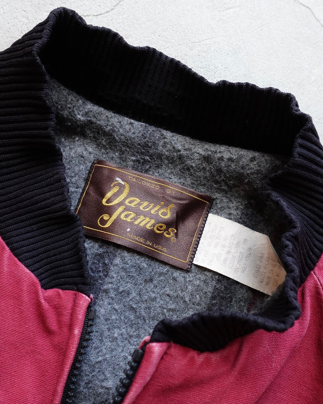 90s DAVIS JAMES Native Pattern Jacket