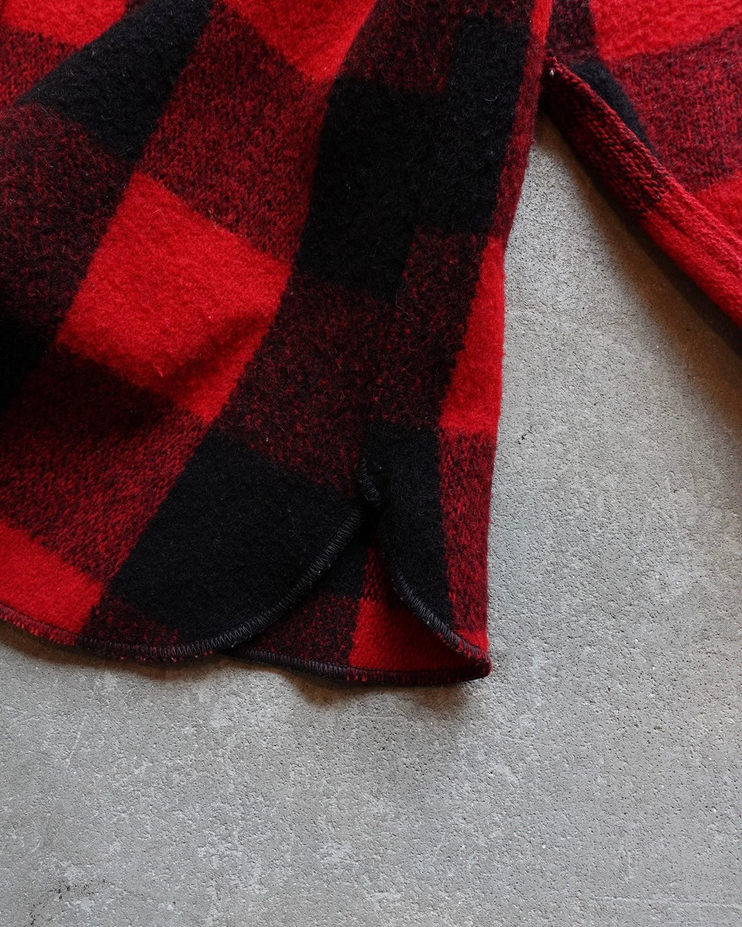 80s–90s Eddie Bauer Buffalo Check Wool Shirt