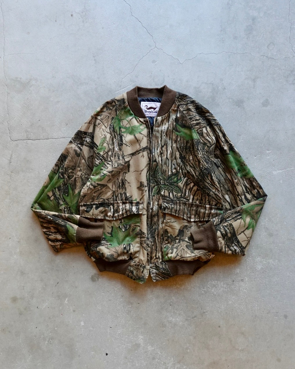 90s Duxbak Tree Camo Jacket