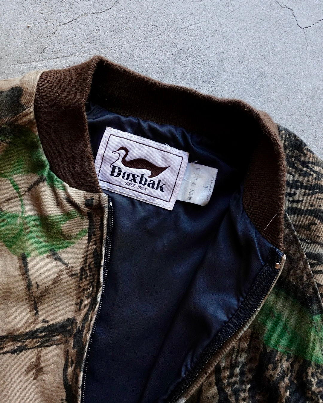 90s Duxbak Tree Camo Jacket
