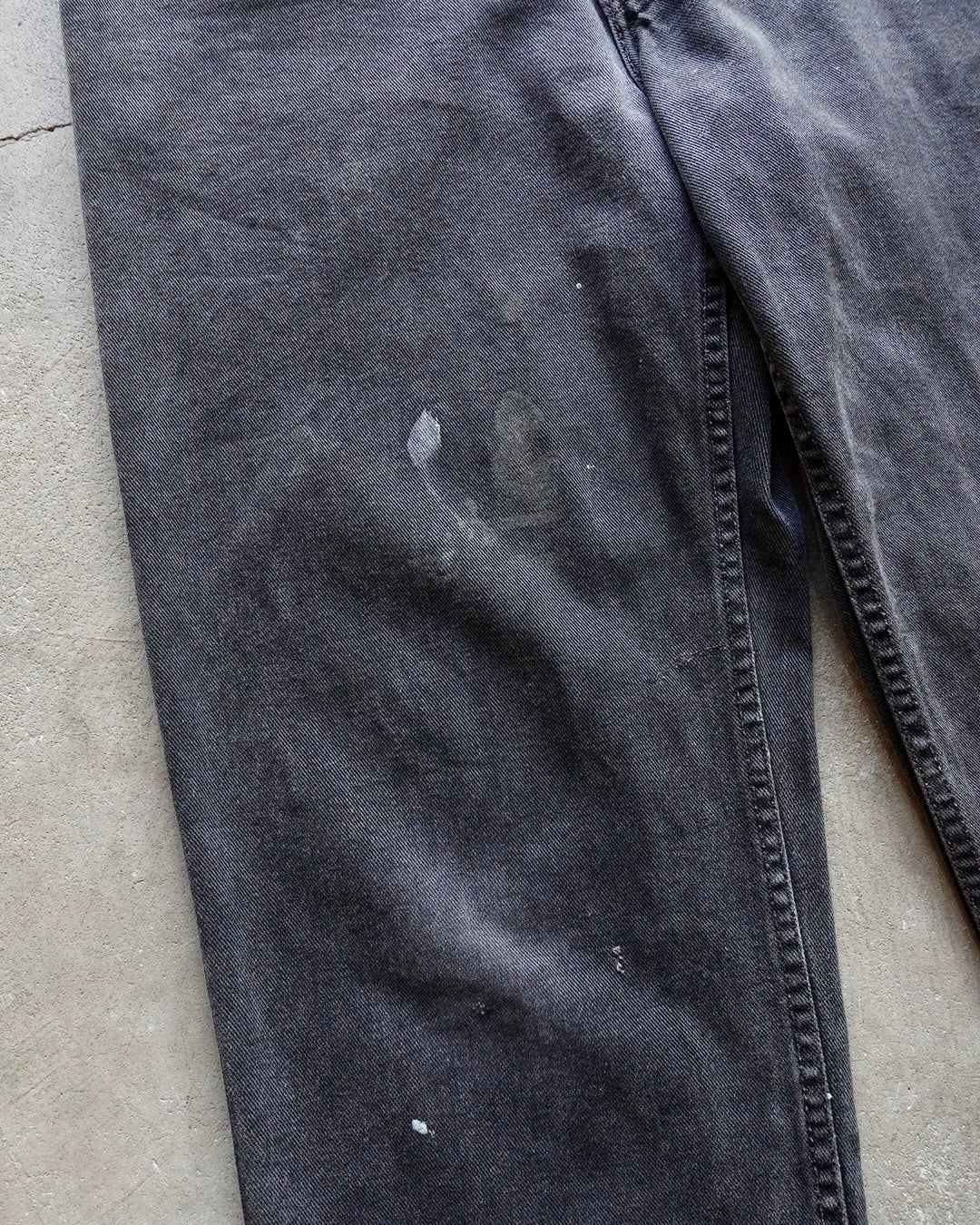 90s Levi's 550 Black Denim