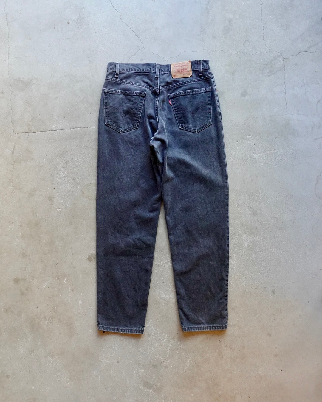 90s Levi's 550 Black Denim