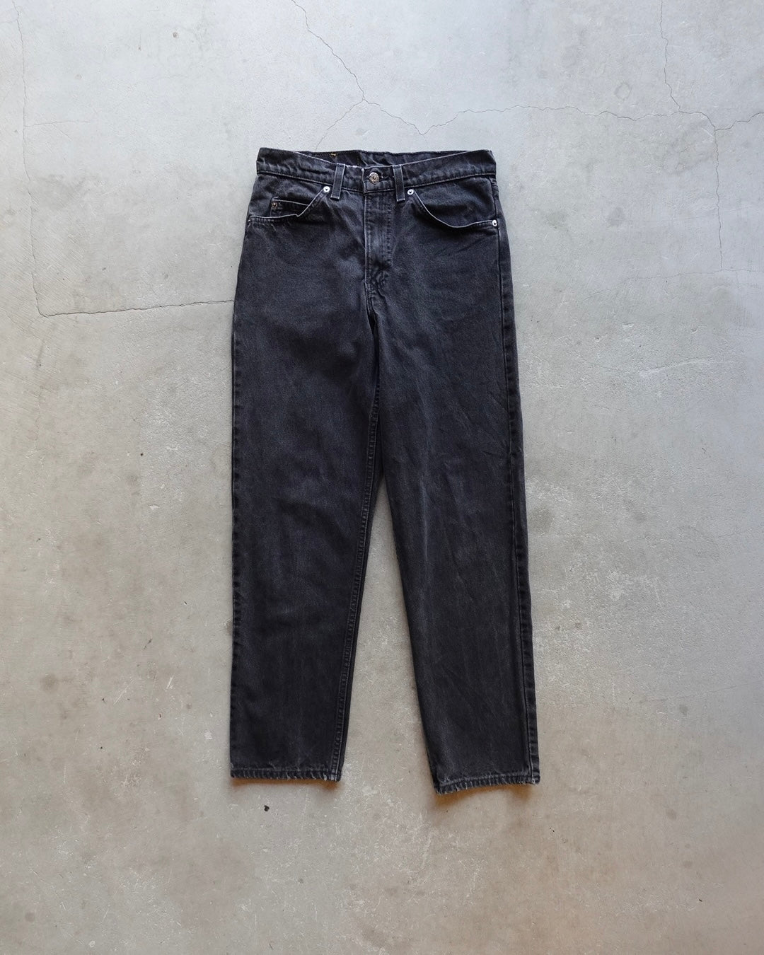 90s Levi's 555 Black Denim