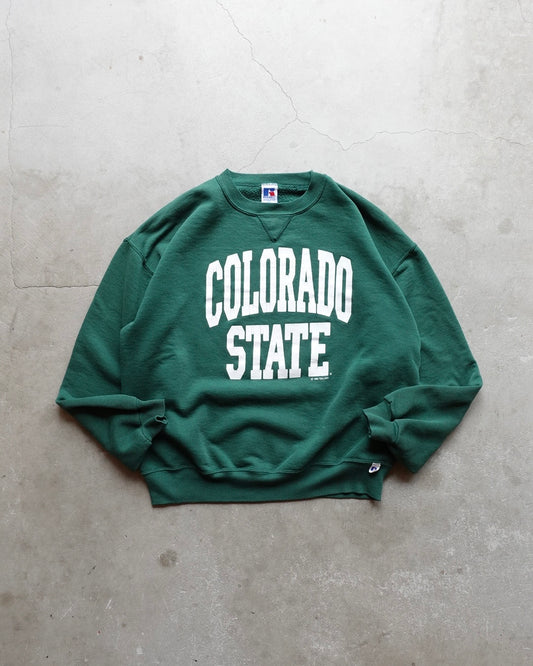90s Russell Athletic Crewneck Sweat "COLORADO STATE"