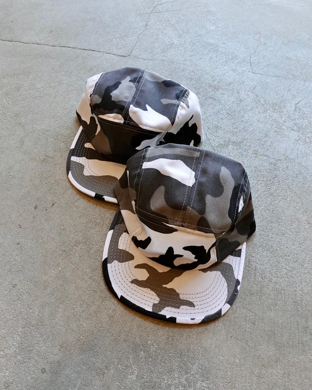 Deadstock 5 Panel Jet Cap "Layered Camo" Made in USA #1