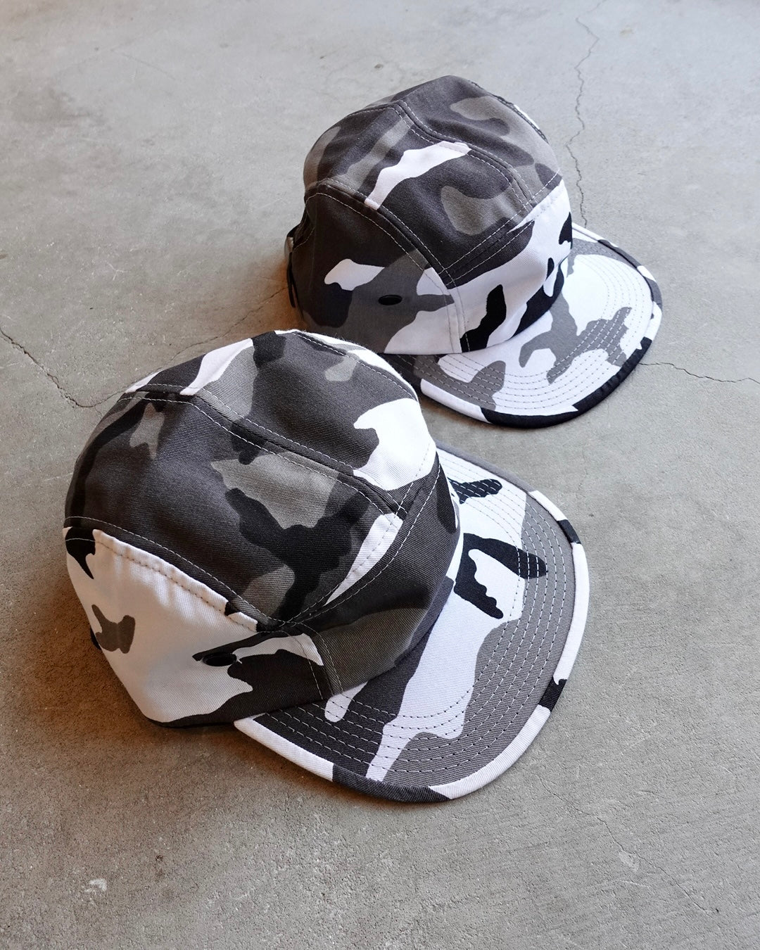 Deadstock 5 Panel Jet Cap "Layered Camo" Made in USA #1