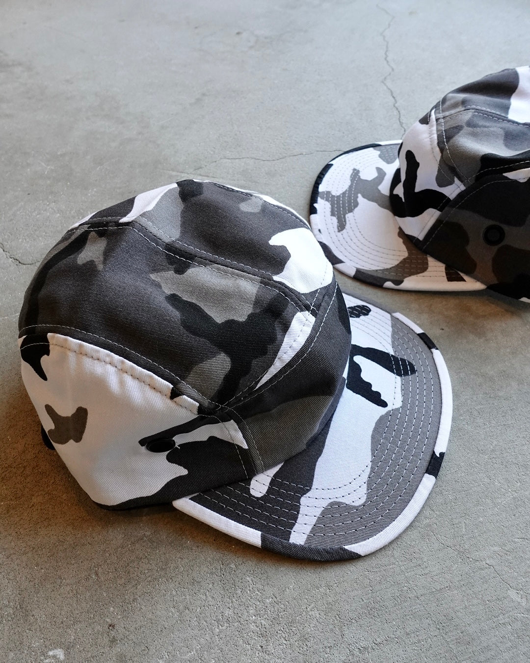 Deadstock 5 Panel Jet Cap "Layered Camo" Made in USA #1
