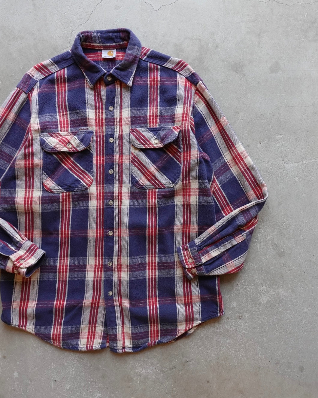 90s Carhartt Flannel Shirt