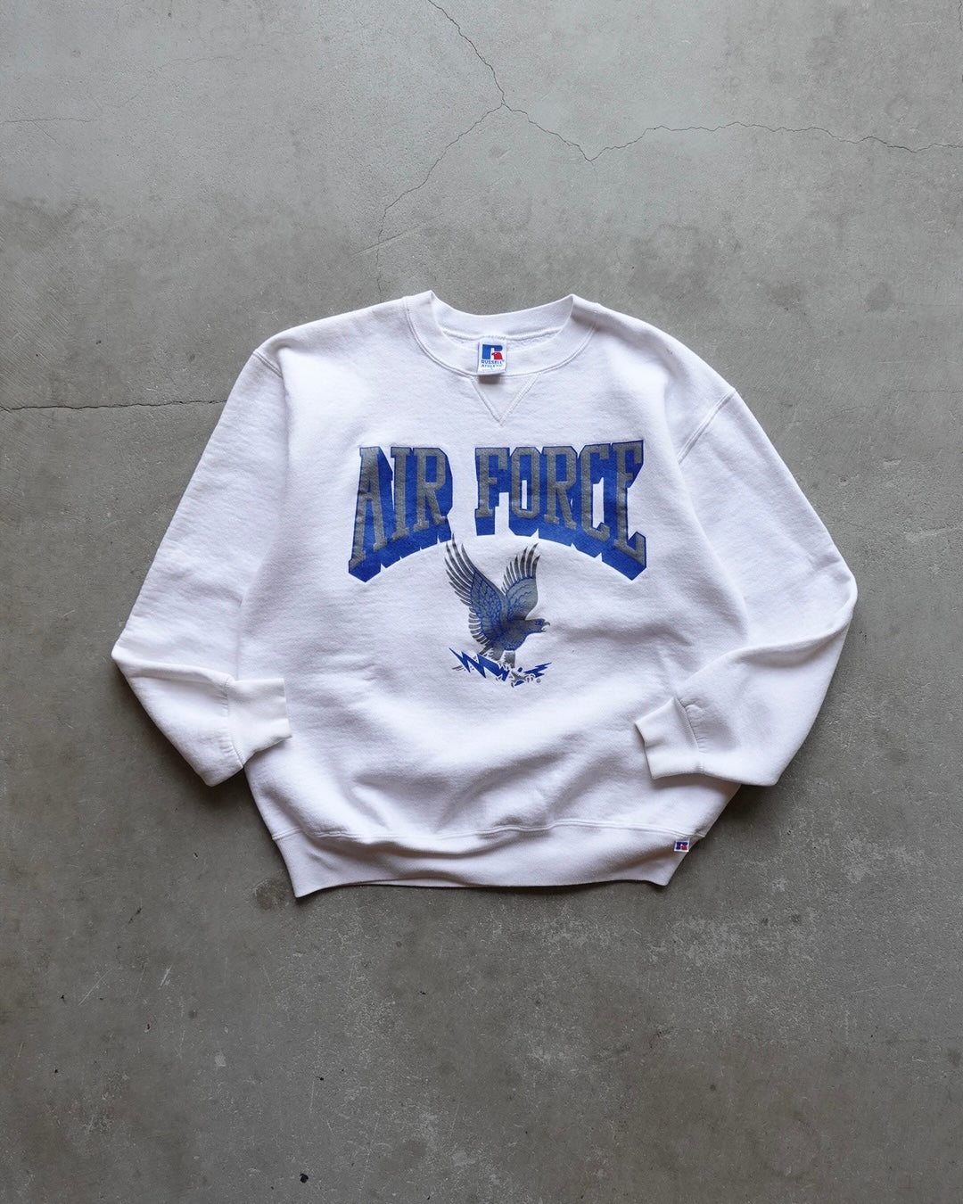 90s Russell Athletic Crewneck Sweat "AIRFORCE"