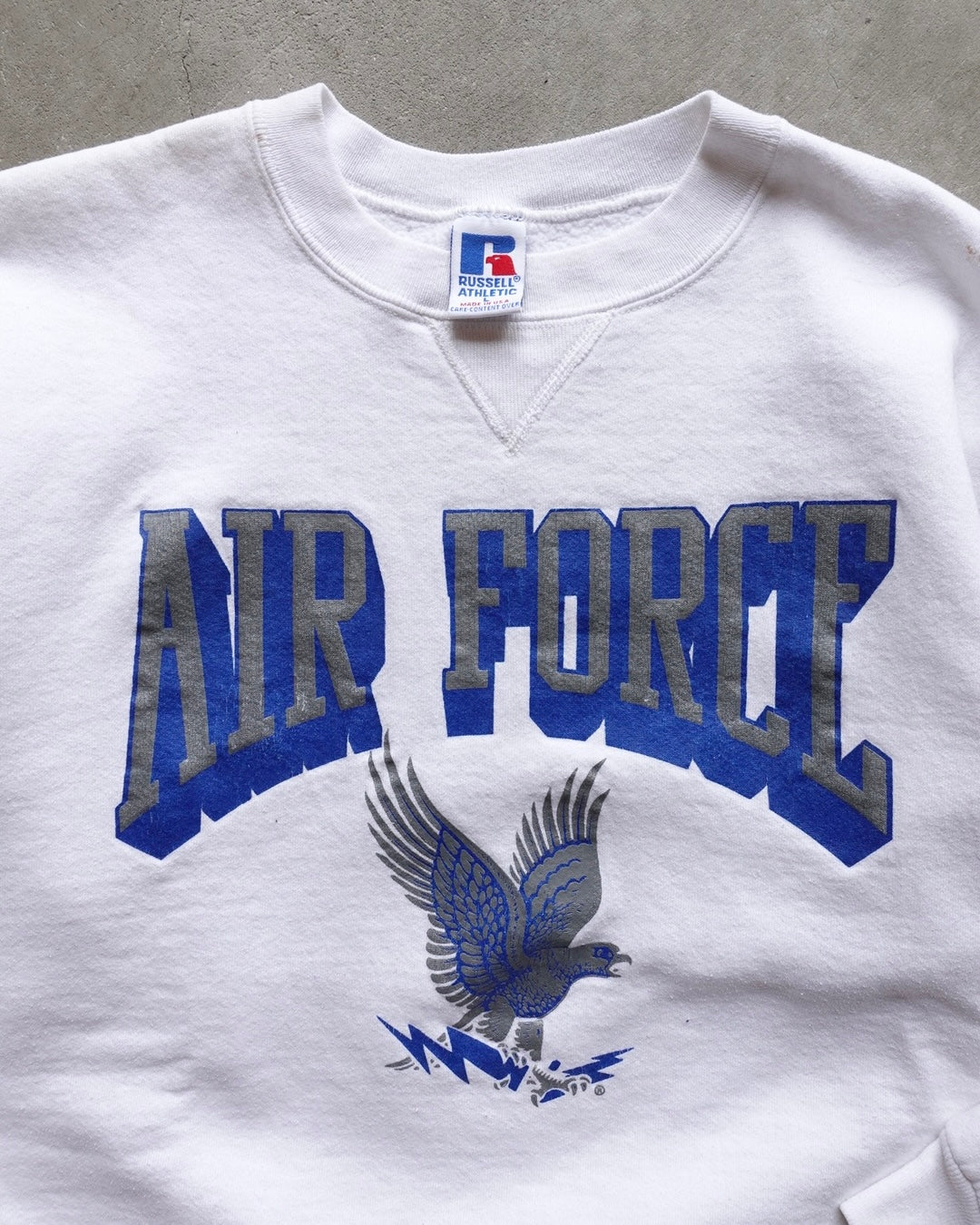 90s Russell Athletic Crewneck Sweat "AIRFORCE"