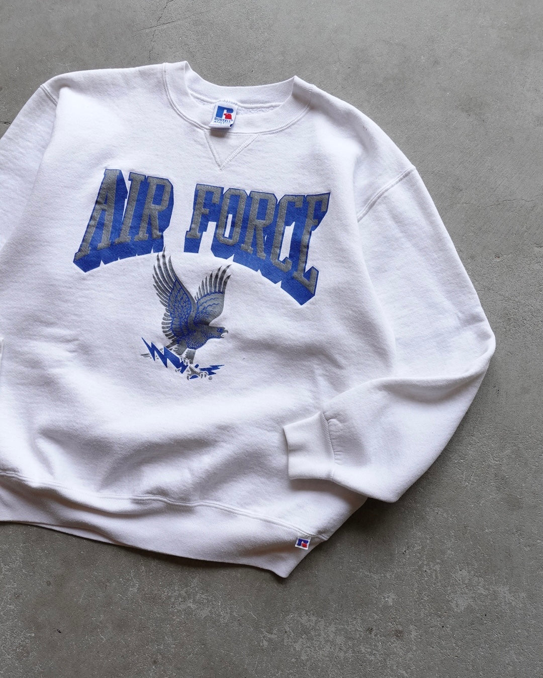 90s Russell Athletic Crewneck Sweat "AIRFORCE"