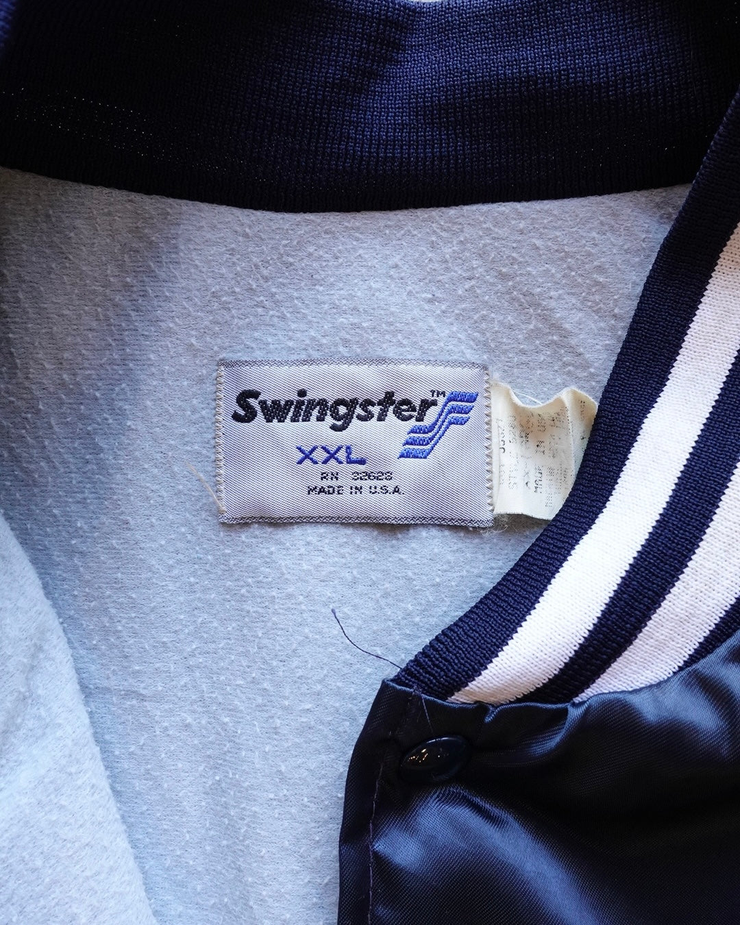 90s New York Yankees Nylon Stadium Jacket Made in USA