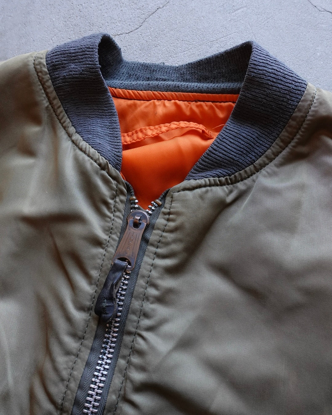 80s ALPHA MA-1 Jacket Made in USA