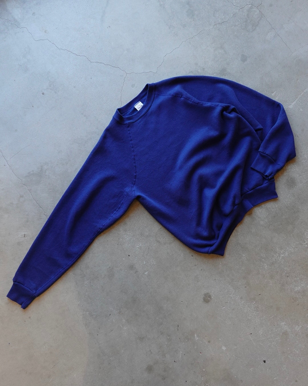 90s DISCUS ATHLETIC Crewneck Sweat - Navy