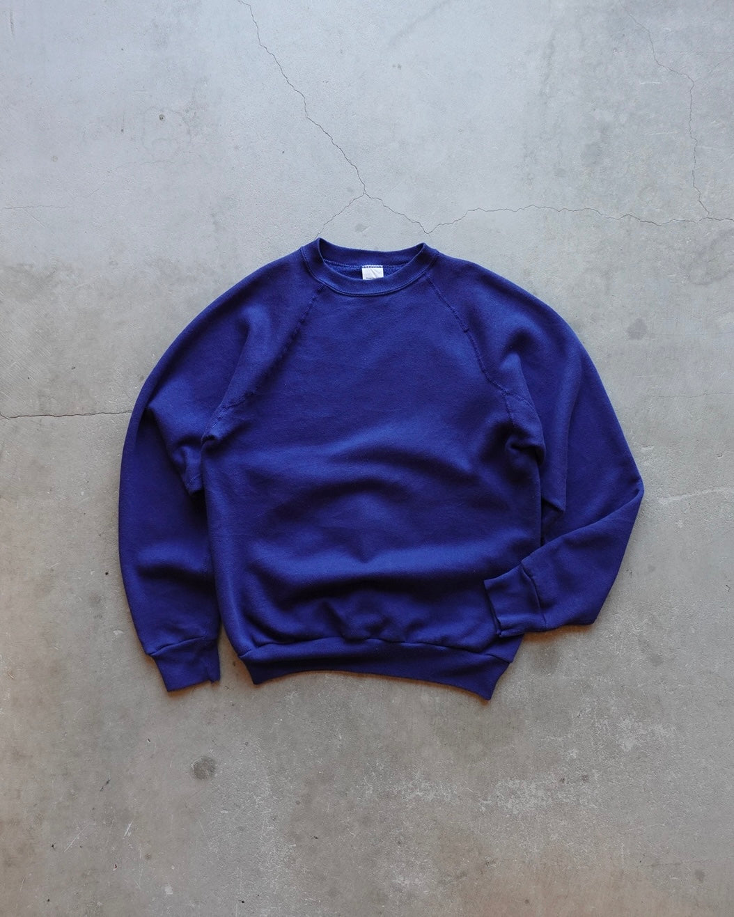 90s DISCUS ATHLETIC Crewneck Sweat - Navy