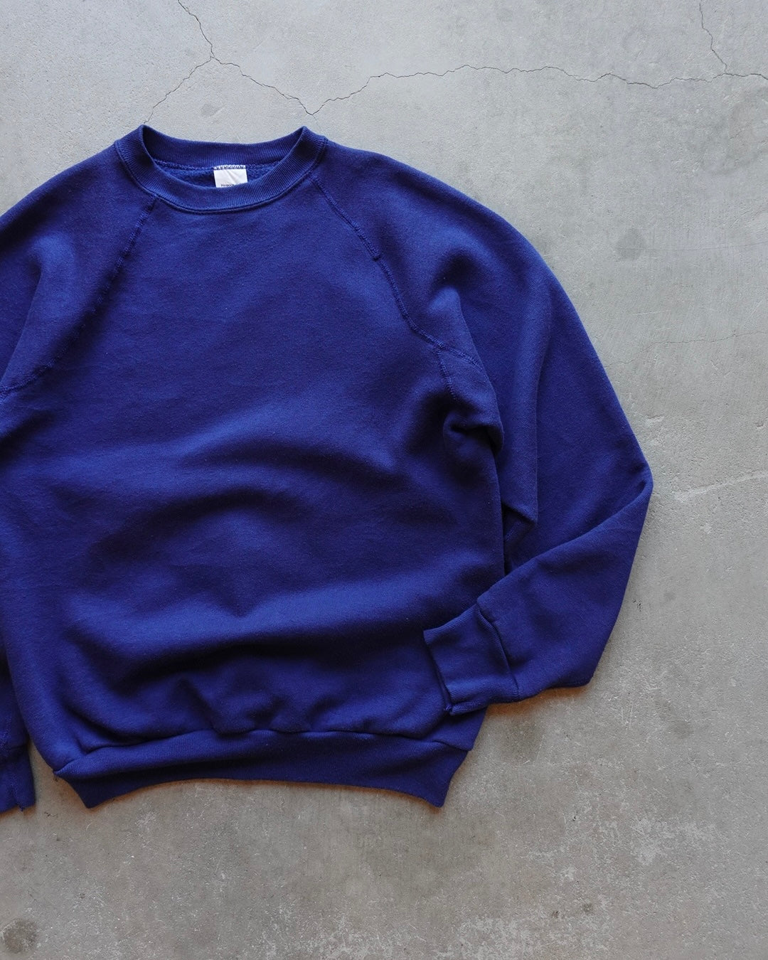 90s DISCUS ATHLETIC Crewneck Sweat - Navy