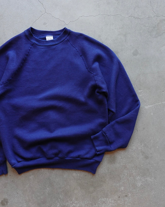 90s DISCUS ATHLETIC Crewneck Sweat - Navy