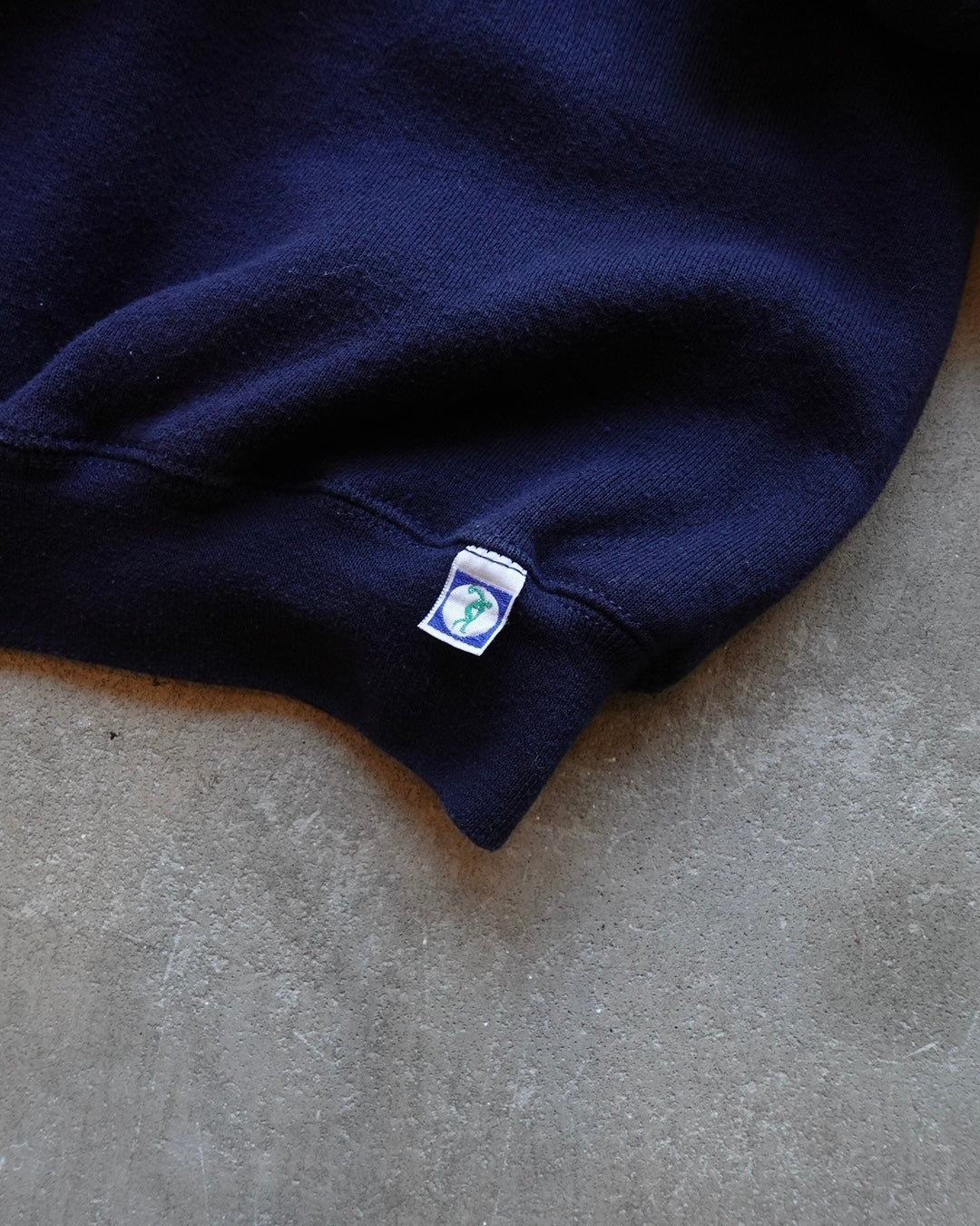 90s DISCUS ATHLETIC Crewneck Sweat - Navy