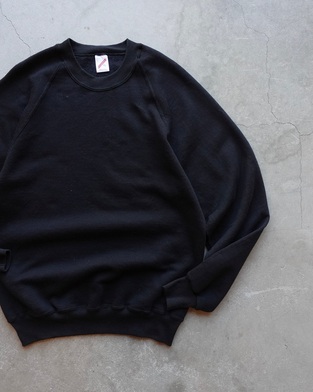 90s JERZEES Crewneck Sweat - Black