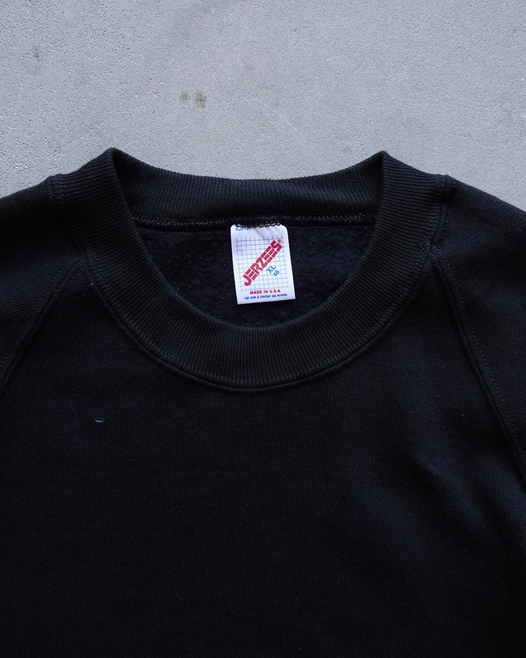 90s JERZEES Crewneck Sweat - Black