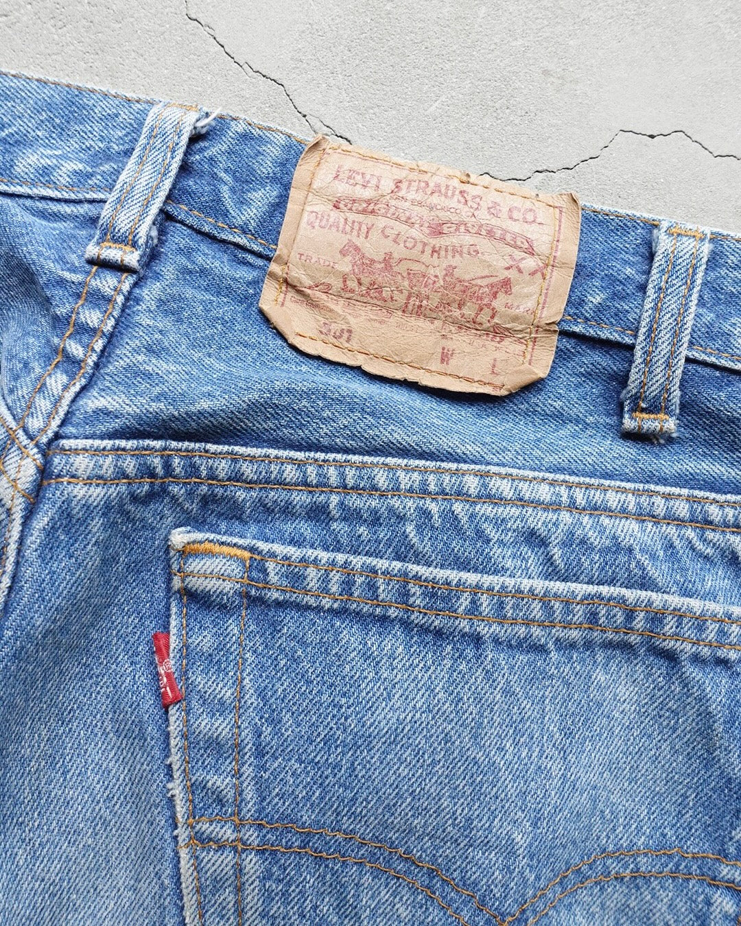 80s Levi's 501 Denim Jeans