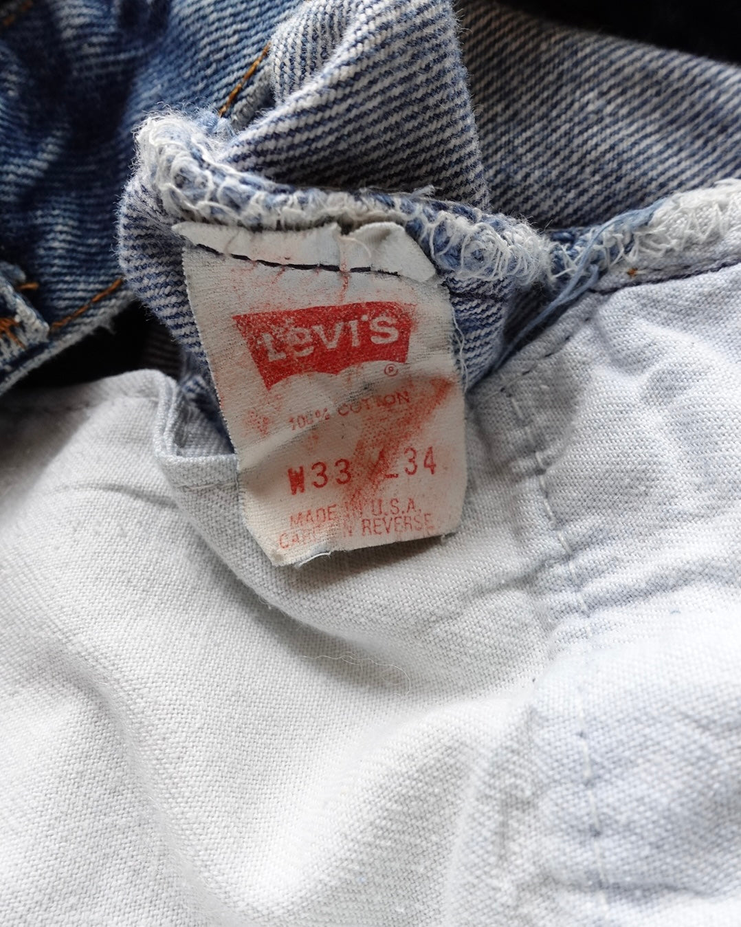 80s Levi's 501 Denim Jeans