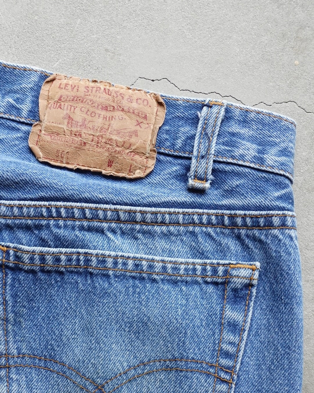 80s Levi's 501 Denim Jeans