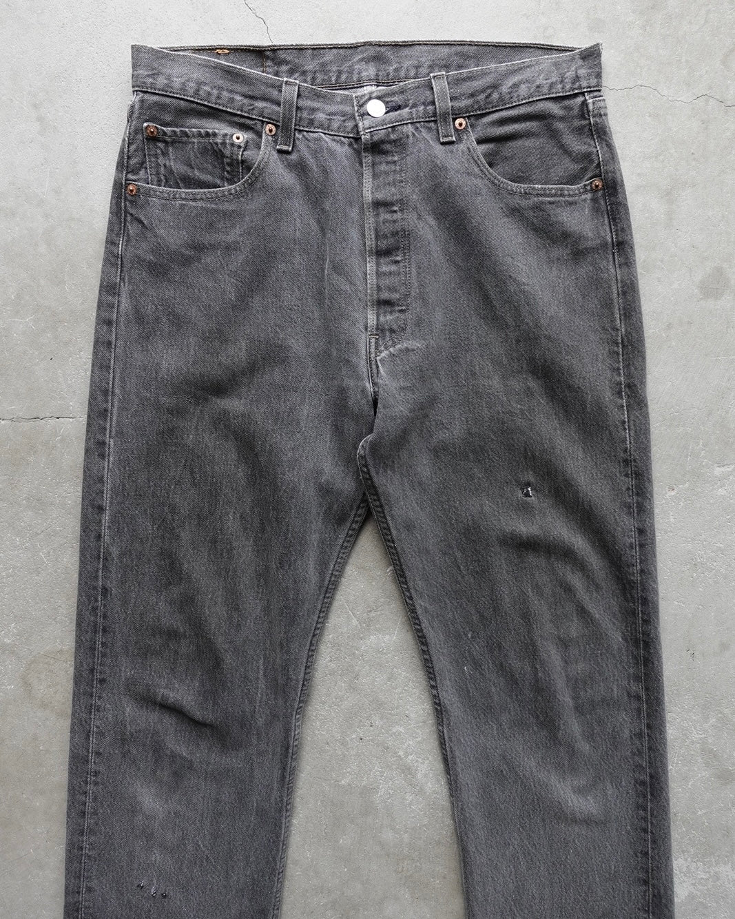 90s Levi's 501 Black Denim Jeans