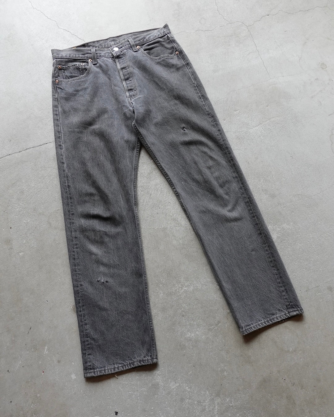 90s Levi's 501 Black Denim Jeans