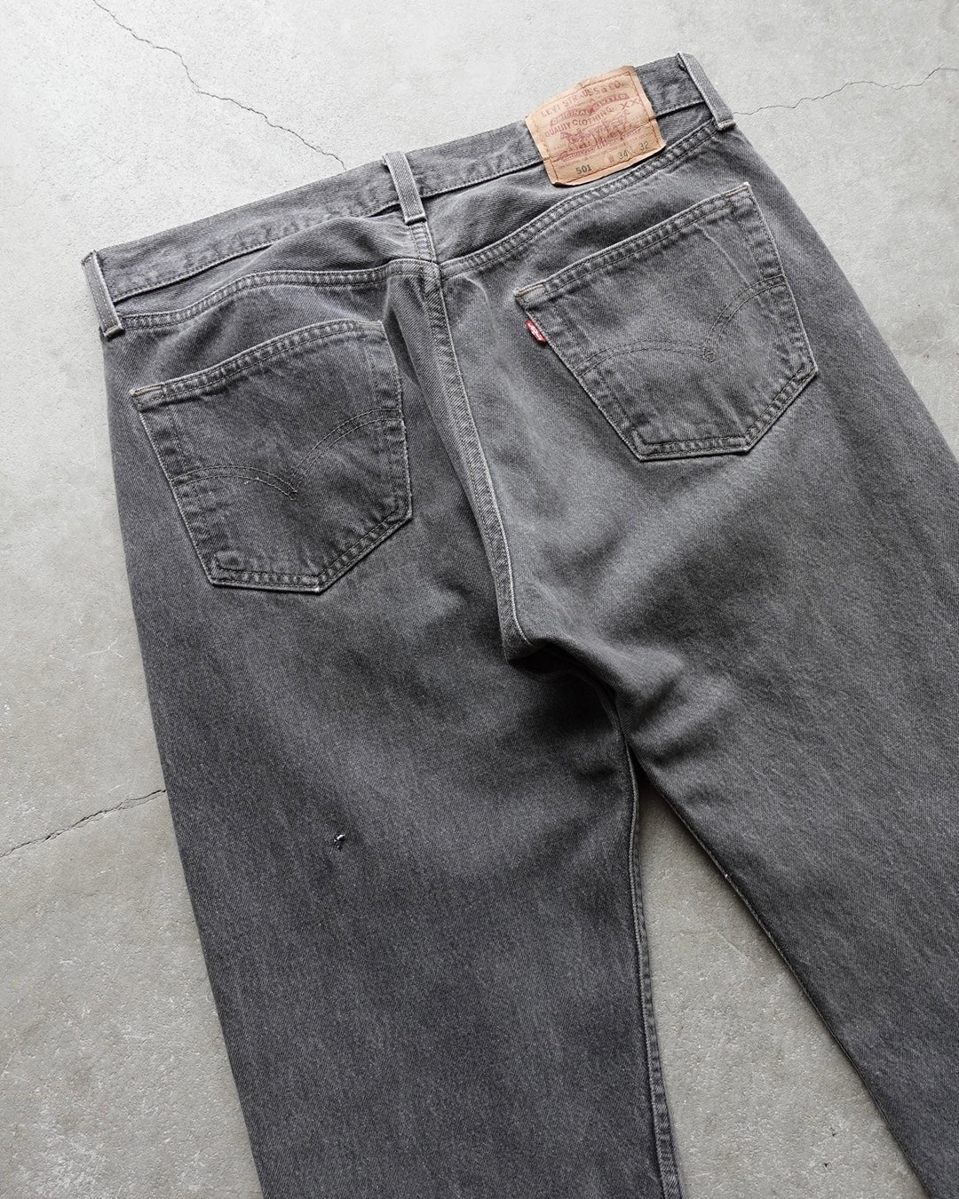 90s Levi's 501 Black Denim Jeans