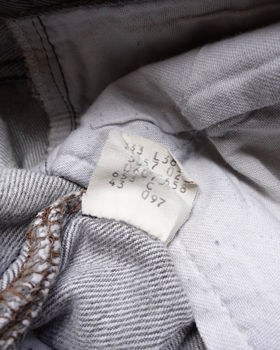 80s Levi's 501 Black Denim Cut-Off