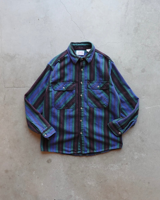 90s Private Property Heavy Flannel Shirt