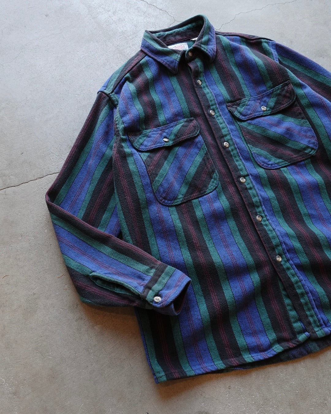 90s Private Property Heavy Flannel Shirt