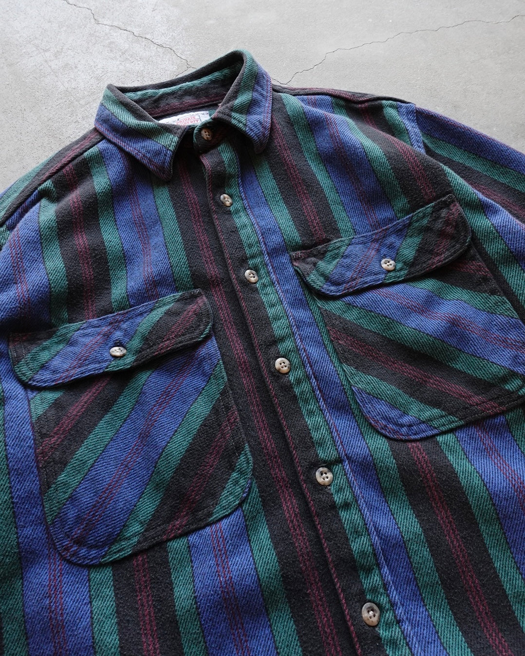 90s Private Property Heavy Flannel Shirt