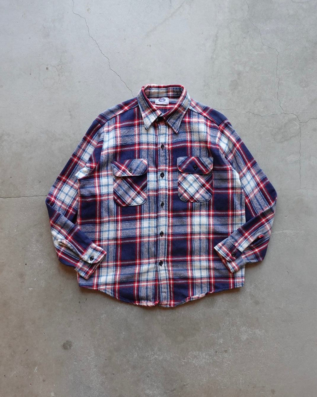 70-80s Mr.Leggs Heavy Flannel Shirt