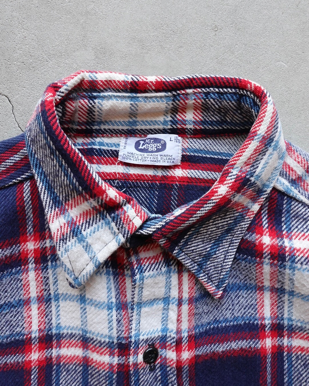 70-80s Mr.Leggs Heavy Flannel Shirt